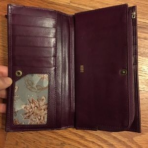 HOBO purple wallet